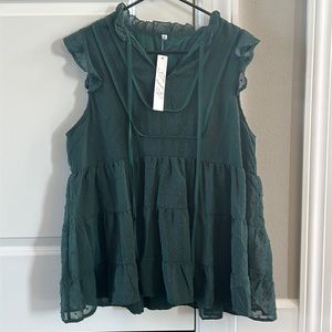 NWT sleeveless blouse